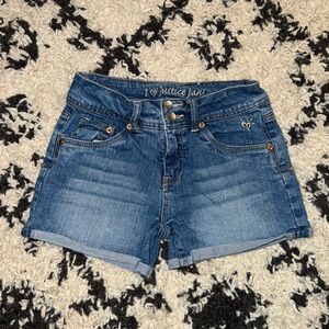 Justice jean shorts